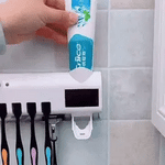 Esterilizador de Cepillo UV + Dispensador Exclusive® 3 en 1