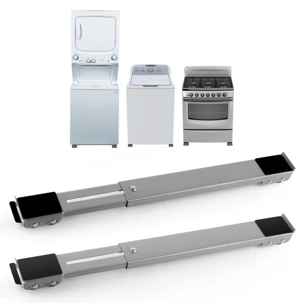 Soporte Con Ruedas para Electrodomésticos METALICO (2 UNIDADES)