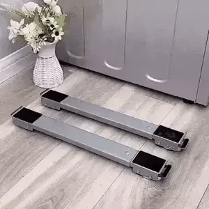 Soporte Con Ruedas para Electrodomésticos METALICO (2 UNIDADES)